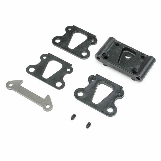 Image of Team Losi Racing 22 Front Pivot w/Brace & Kick Shims TLR234109