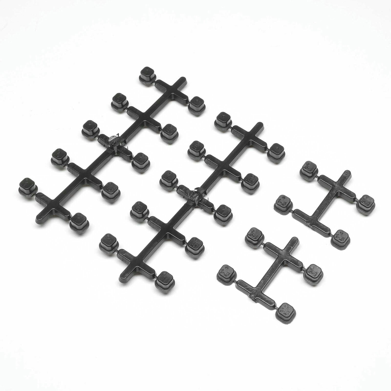 Image of Team Losi Racing 22 V2 Adjustable Pivot Insert Set TLR234132