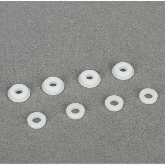 Image of Team Losi Racing 8ight-B 8B 3.0 1/8th Buggy Shock Guide & Bushings (8pcs) 243013