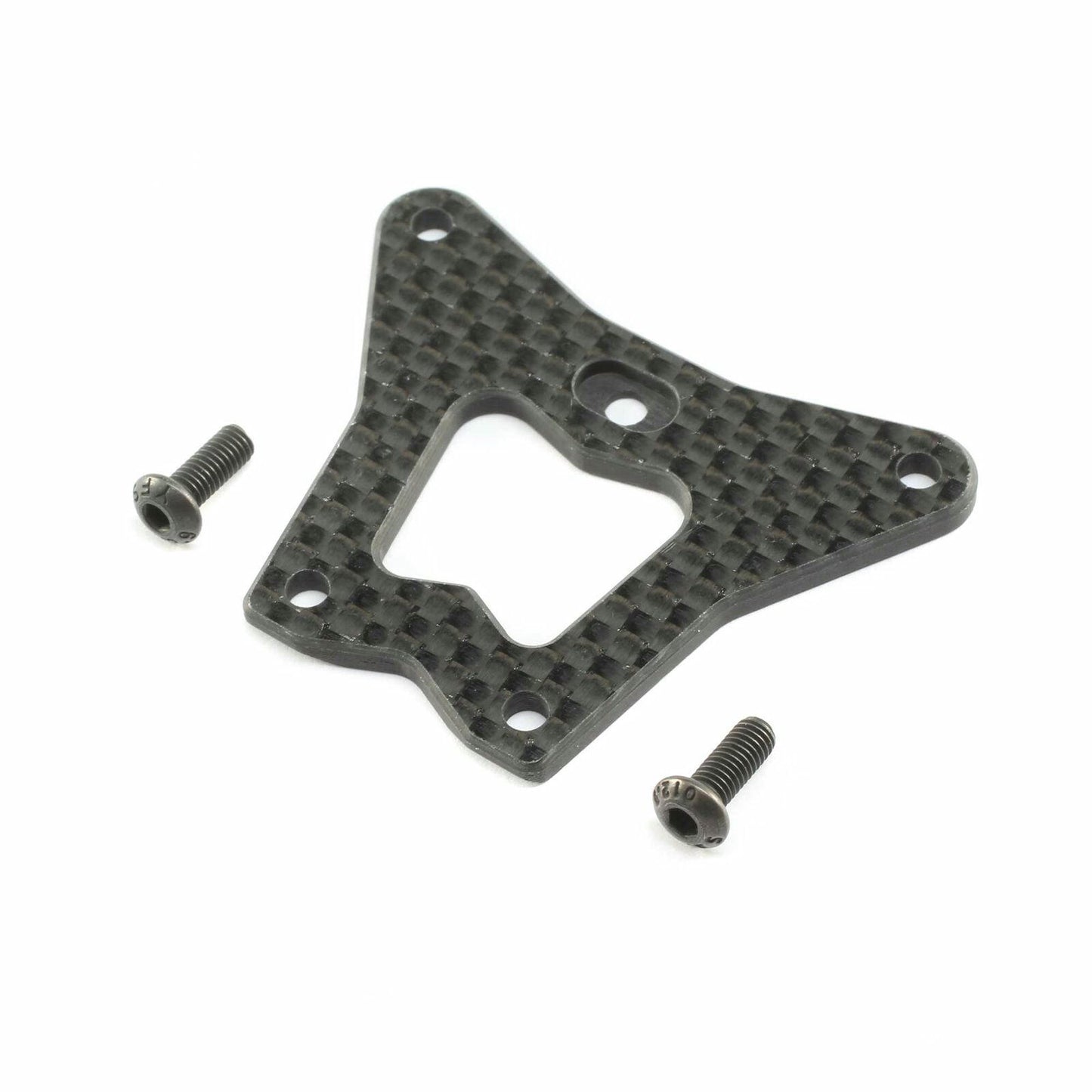 Image of Team Losi 22X-4 Buggy Carbon Fiber Front Steering/Gearbox Brace 331049