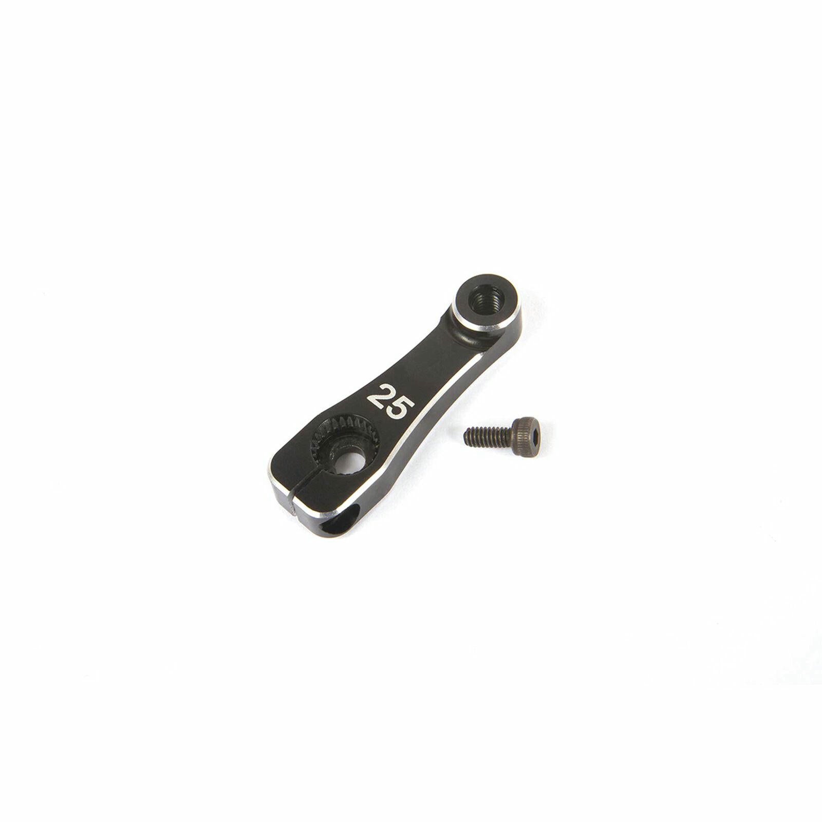 Image of Team Losi Racing 22 5.0 Buggy Black Alloy Clamping Servo Horn TLR331051