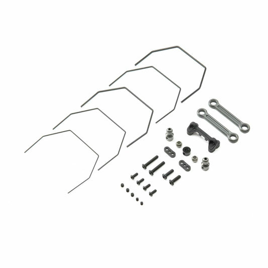 Image of Team Losi 22 4.0 Buggy Laydown Rear Sway Bar Set TLR334040