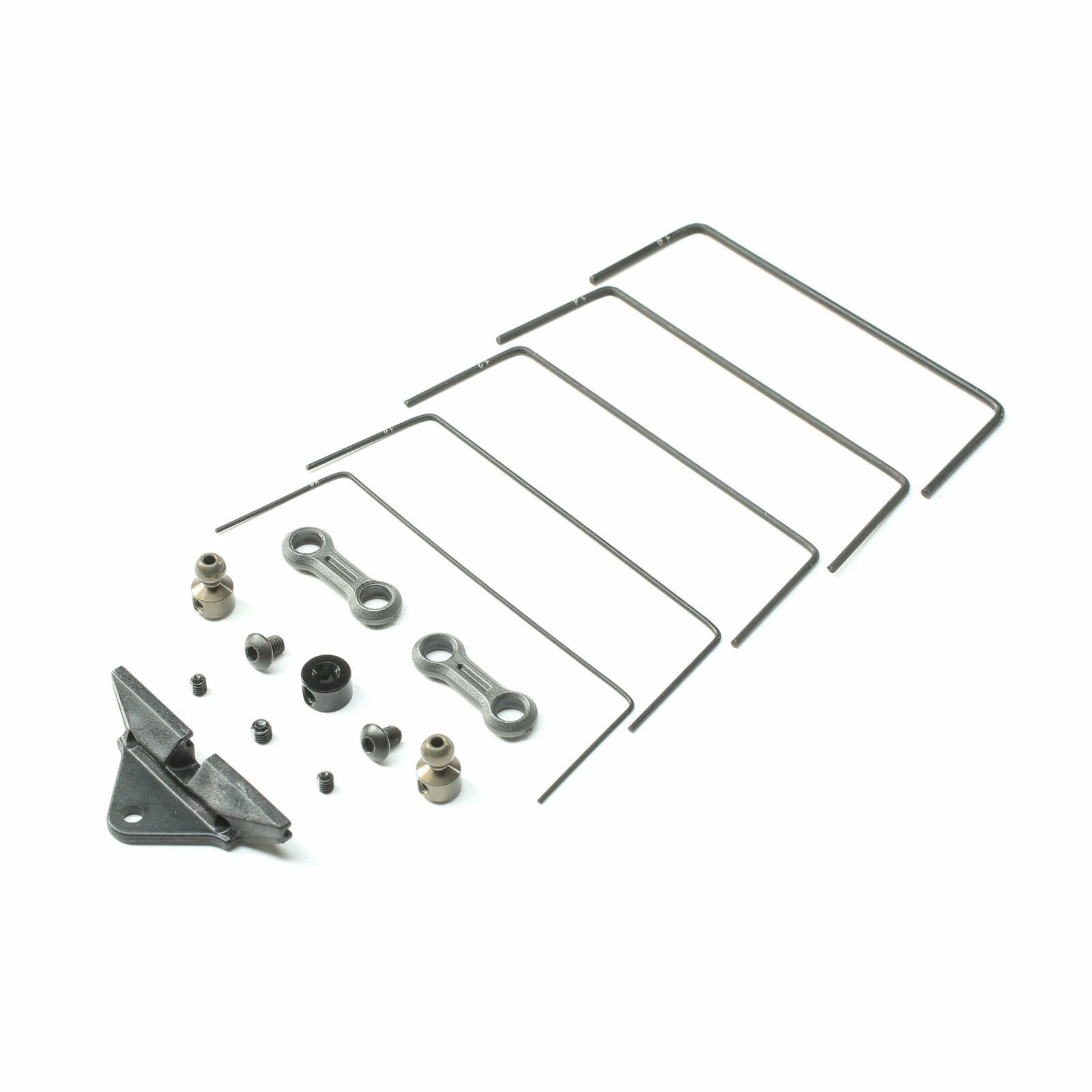 Image of Team Losi Racing 22 5.0 Buggy Front Sway Bar Set TLR334055