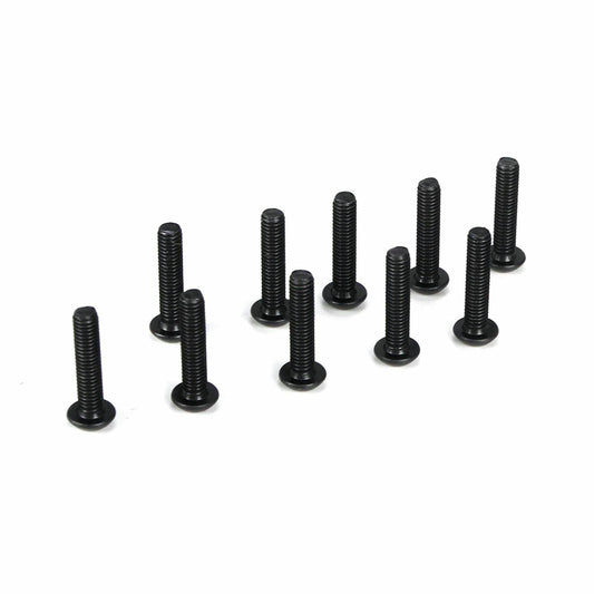 Image of Team Losi Racing M3x14mm Hex Socket Button Head Screws (10) TLR5910