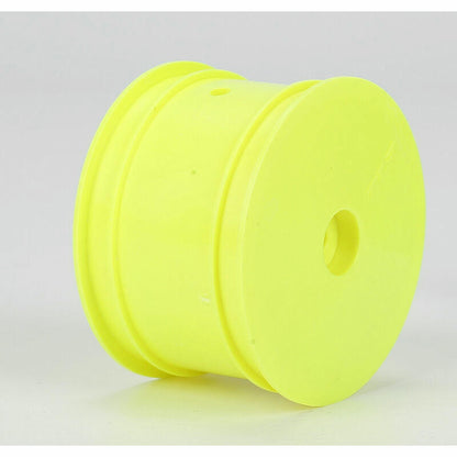 Image of Team Losi Racing Yellow Dish Rear Buggy Wheels (for 22 Buggy) TLR7101 (2pcs)