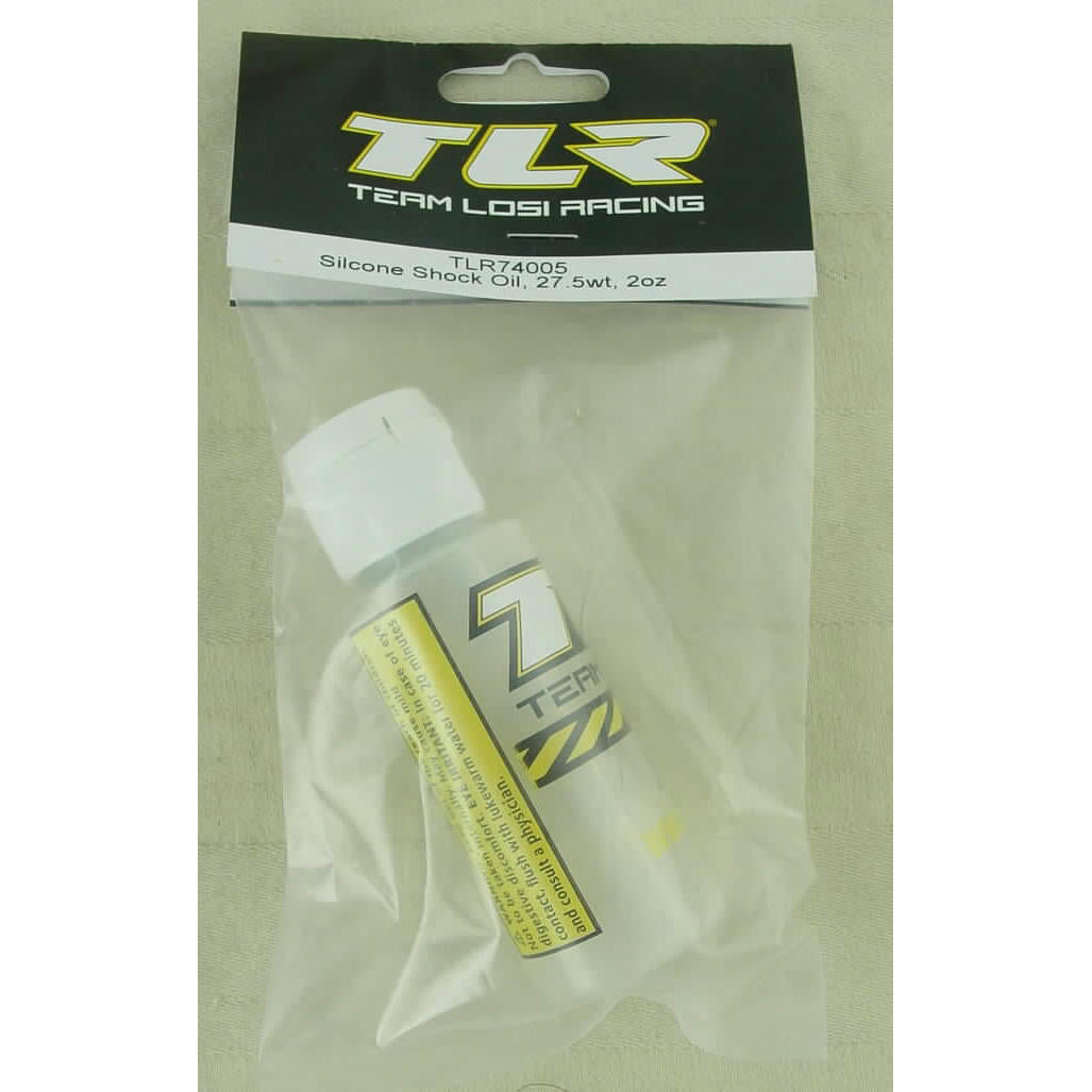 Image of Team Losi Racing Silicone Shock Oil 27.5wt (2oz) TLR74005