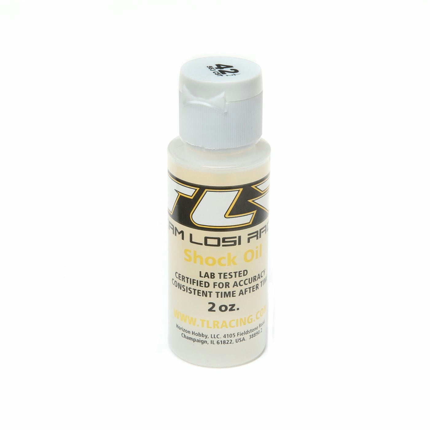 Image of Team Losi Racing Silicone Shock Oil 42.5wt (2oz) TLR74011