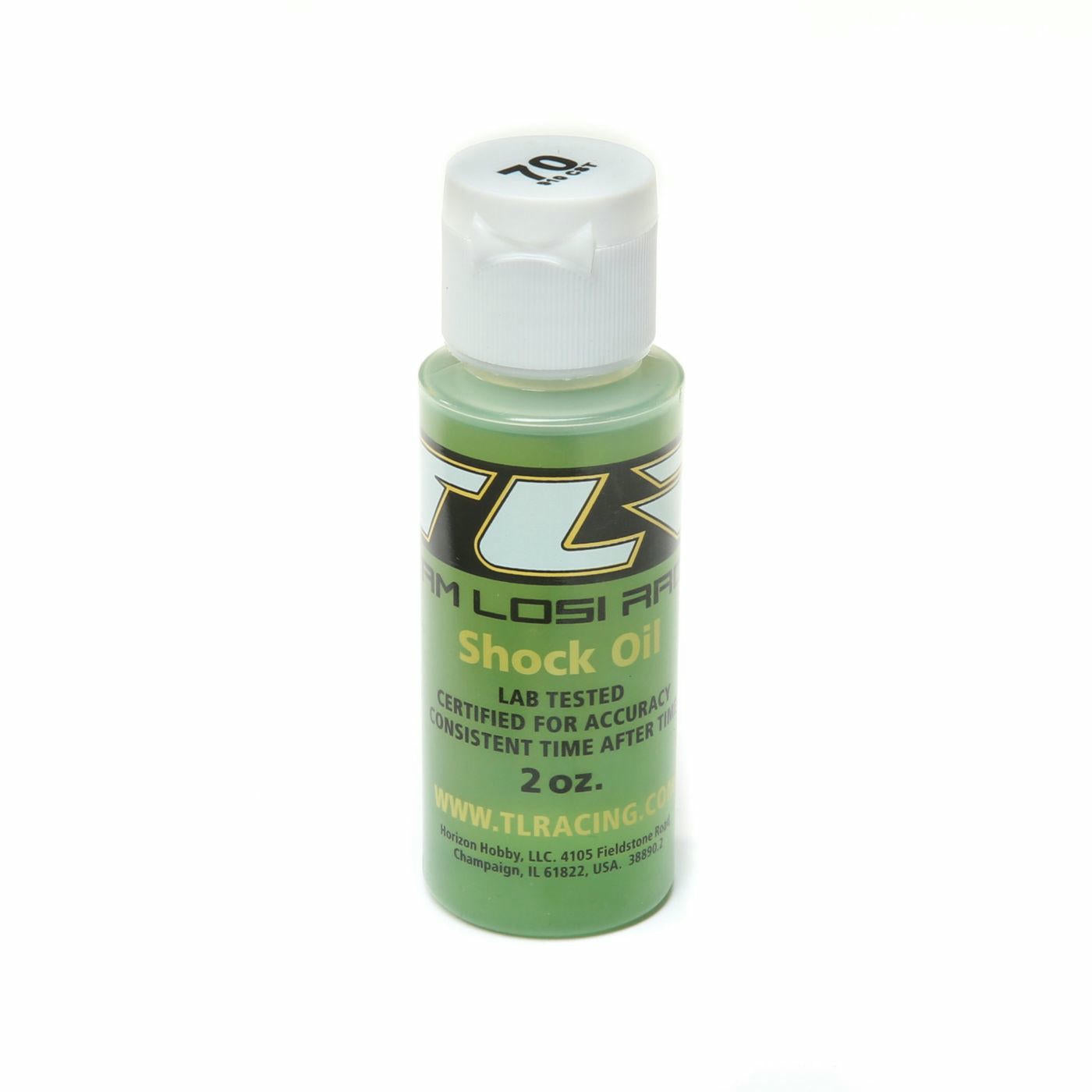 Image of Team Losi Racing Silicone Shock Oil 70wt (2oz) TLR74015