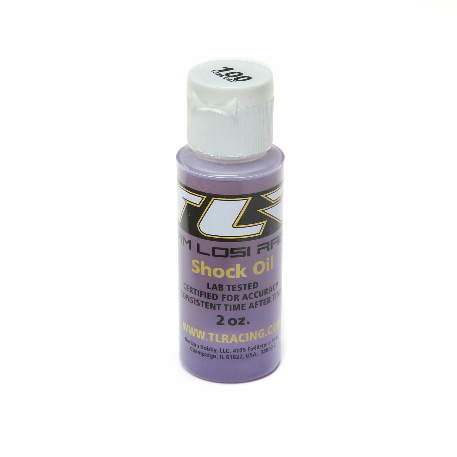 Image of Team Losi Racing Silicone Shock Oil 100WT, 1325CST (2oz) TLR74018