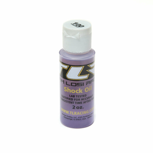Image of Team Losi Racing Silicone Shock Oil 100WT, 1325CST (2oz) TLR74018