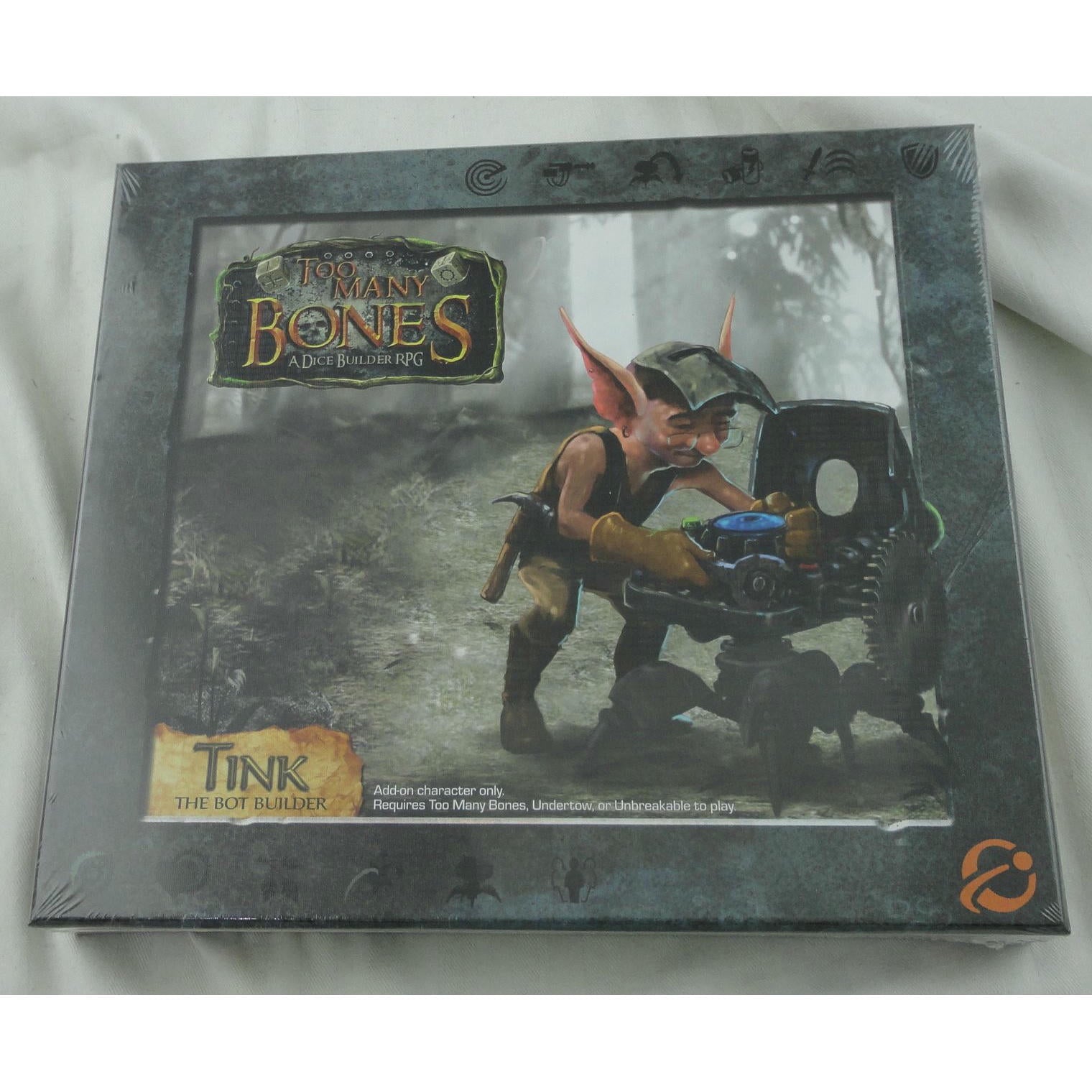 Image of Too Many Bones:Dice-Builder RPG Game Tink The Robot Builder Expansion