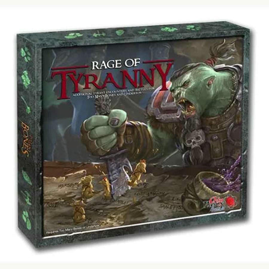 Image of Too Many Bones/Undertow Dice-Builder RPG Game Rage of Tyranny Expansion