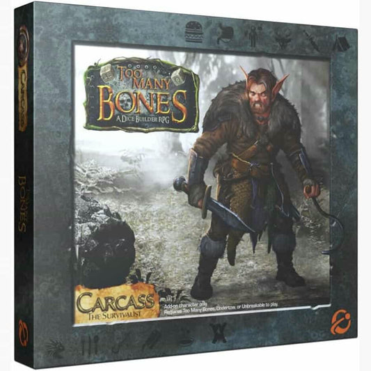 Image of Too Many Bones:Dice-Builder RPG Game Carcass, The Survivalist Expansion
