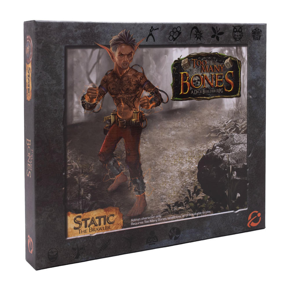 Too Many Bones:Dice-Builder RPG Game Static, The Brawler Expansion