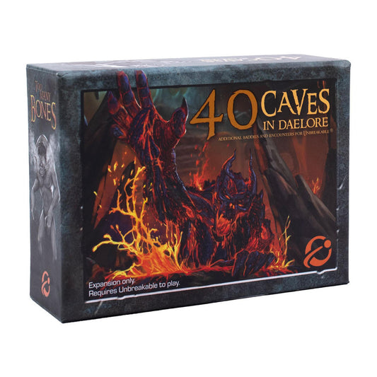 Too Many Bones Unbreakable Board Game 40 Caves in Daelore Expansion TMBADD038