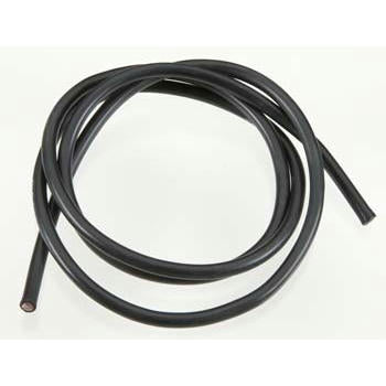 Image of TQ 10 Gauge 10GA Black Super Flex Silicone Coated Wire (3' Black) TQW1131