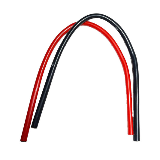 Image of TQ 8 Gauge Wiring Kit 1' Black and 1' Red
