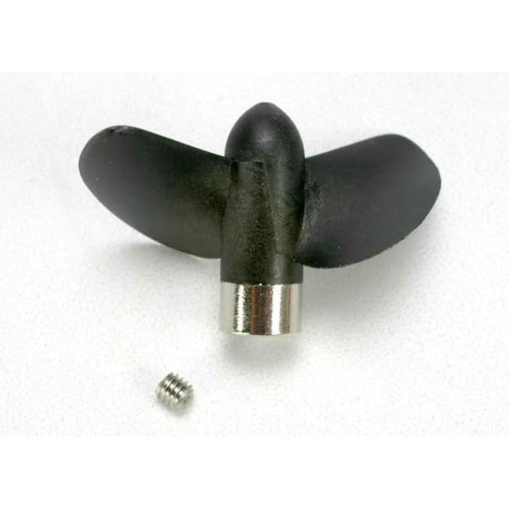 Image of Traxxas Villain EX RC Boat Right Propeller w/Grub Screw TRA1583
