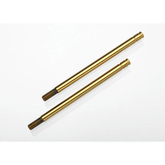 Image of Traxxas Titanium Nitride Coated Long Shock Shafts 2pcs