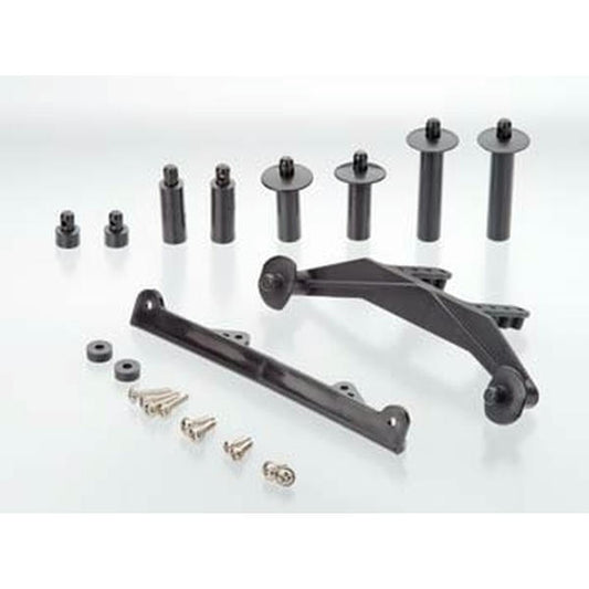 Image of Traxxas Stampede/Rustler/Nitro Rustler Front/Rear Body Mount Set TRA1914R
