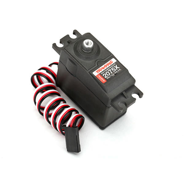 Image of Traxxas Waterproof Metal Gear Waterproof Digital Servo 125oz-in, .17s TRA2075X