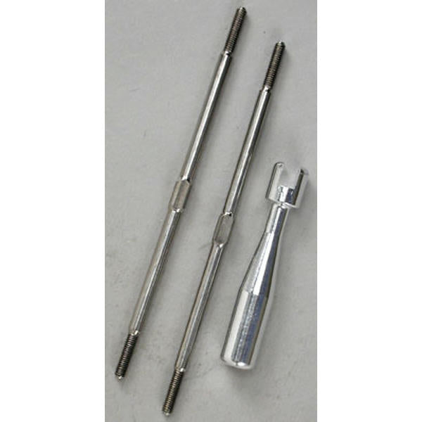 Image of Traxxas 102mm Rear Titanium Turnbuckles (2)/T-Maxx TRA2339X