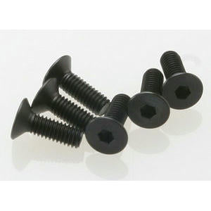 Image of Traxxas 4x12mm Countersunk Machine Hex Drive Screws (6)