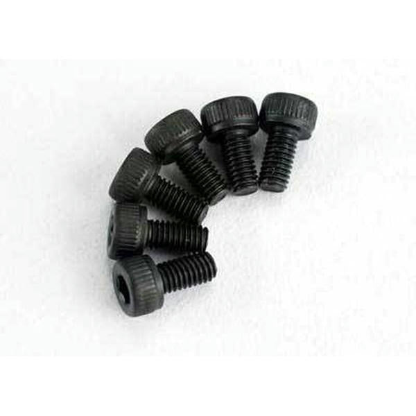 Image of Traxxas 2.5 Backplate Cap Hex Screws 3x5mm (6) TRA2554