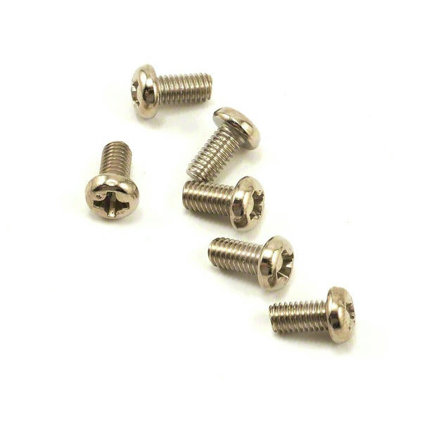 Image of Traxxas 3 x 6mm Roundhead Machine Screws (6) TRA2558