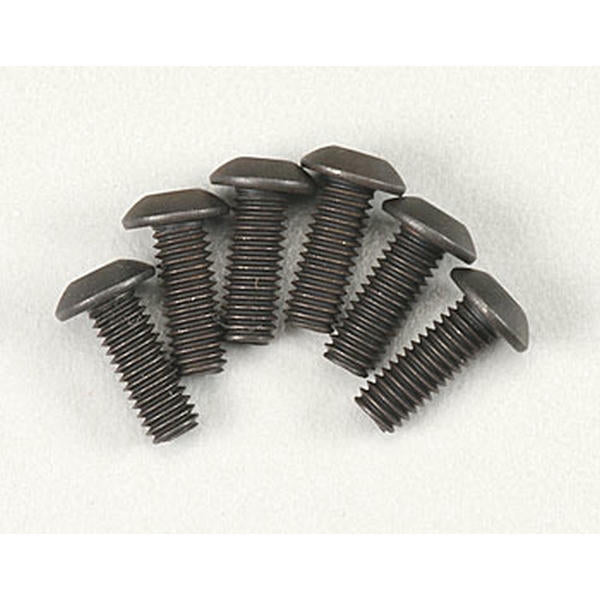Image of Traxxas 3 x 8mm Button Head Machine Screws (6)  TRA2576