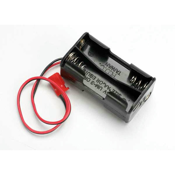 Image of Traxxas 4-Cell AA Alkaline Battery Holder w/Futaba J connector TRA3039