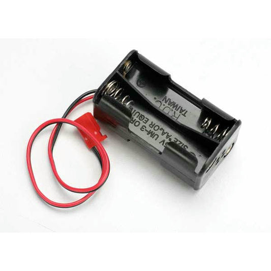 Image of Traxxas 4-Cell AA Alkaline Battery Holder w/Futaba J connector TRA3039