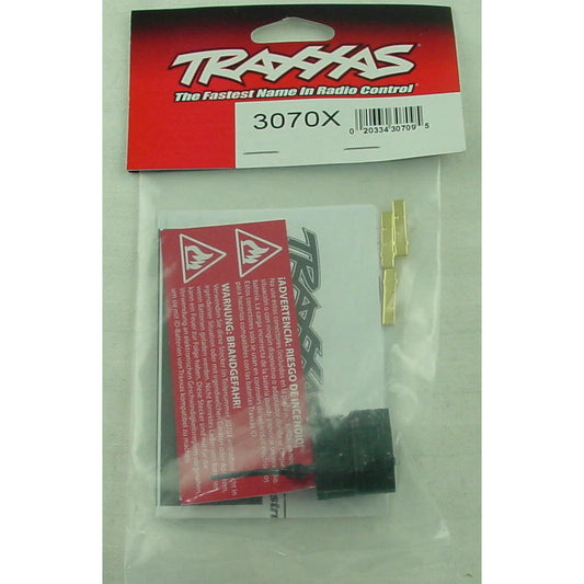 Image of Traxxas ID High-Amp Connectors (Male ESC Connector, 2pcs) TRA3070X