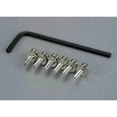 Image of Traxxas 3x10mm Socket Head Machine Screws (6pcs) 3159