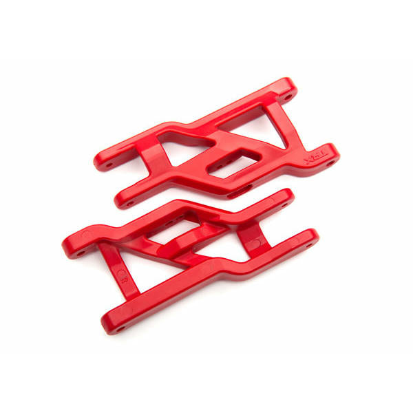 Image of Traxxas Electric 2WD Stampede/Rustler Red Cold Weather Front Suspension Arms
