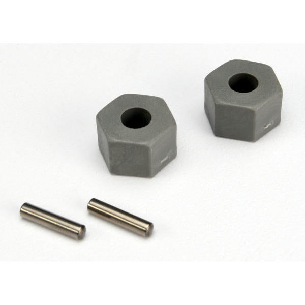Image of Traxxas Stampede/Rustler 2006 Tall Offset Hex Wheel Hub TRA3654