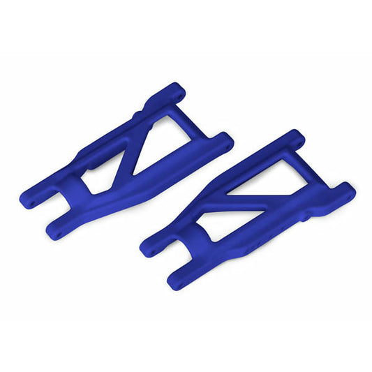 Image of Traxxas Slash 4x4/Rustler 4x4 Blue HD Cold Weather Suspension Arms TRA3655P