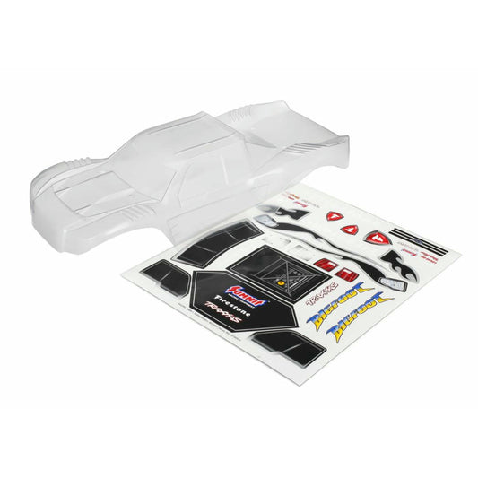 Image of Traxxas Bigfoot 4x4 UnPainted (Clear) Lexan Truck Body TRA3657