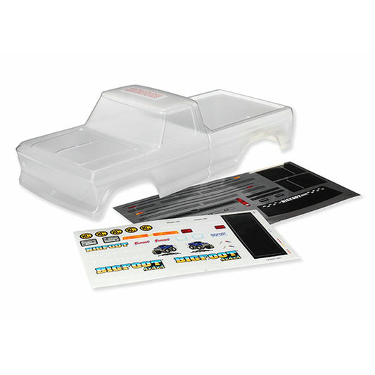 Image of Traxxas Stampede 2WD Bigfoot No. 1 Unpainted Lexan Truck Body TRA3660