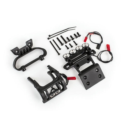 Image of Traxxas 2WD Bigfoot No. 1 LED Light Set w/Bumpers TRA3697