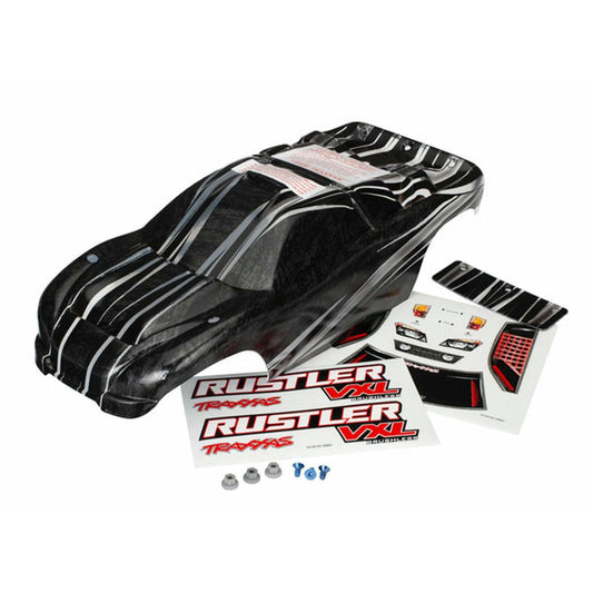 Image of Traxxas 2WD Rustler VXL ProGraphix Lexan Truck Body TRA3719
