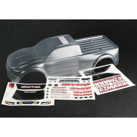 Image of Traxxas 1/10th Scale Traxxas E-Maxx Clear Truck Body (13 Wheelbase) TRA3915