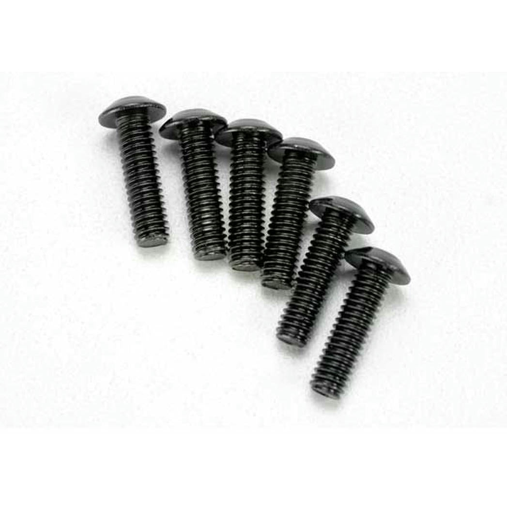 Image of Traxxas 4x14mm Button Head Machine Screws (6pcs) TRA3938