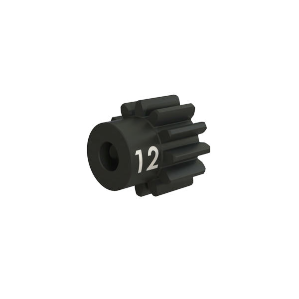 Image of Traxxas 12T 32P Hardened Steel Pinion Gear w/Set Screw TRA3942X (1/8 bore)