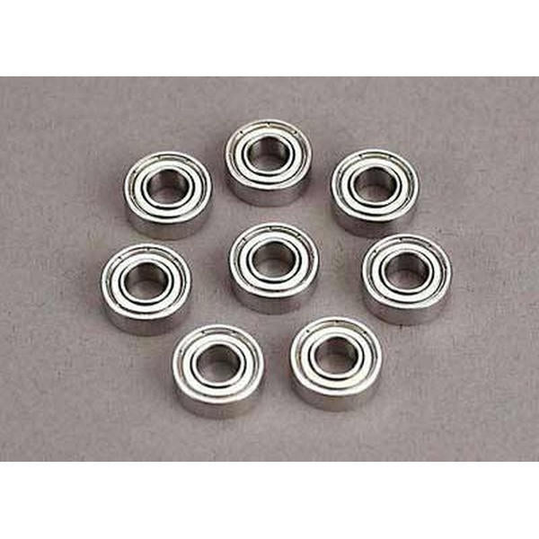 Image of Traxxas Stampede/Rustler Ball Bearings 5x11x4mm (8) TRA4607