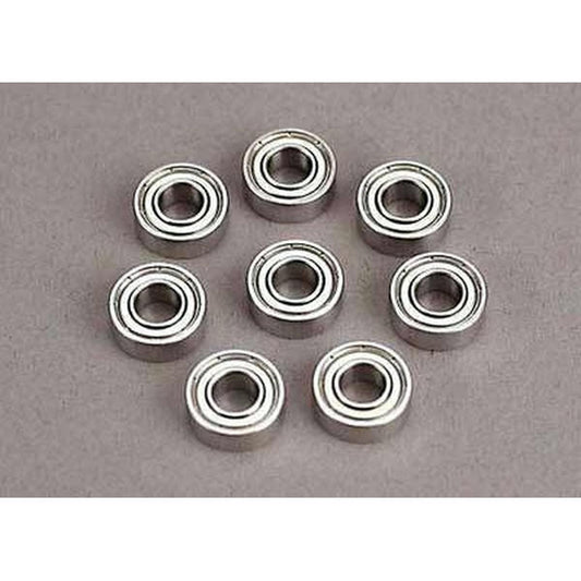 Image of Traxxas Stampede/Rustler Ball Bearings 5x11x4mm (8) TRA4607