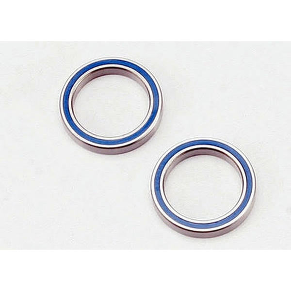 Image of Traxxas Summit 20x27x4mm Blue Rubber Sealed Ball Bearings (2) TRA5182