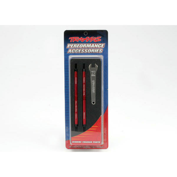 Image of Traxxas REVO Red Aluminum Toe Links TRA5338R 