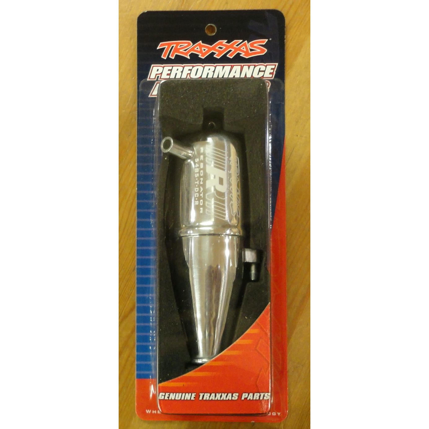 Image of Traxxas Resonator Dual-chamber Tuned Pipe (Adds mid to high-rpm power) TRA5485