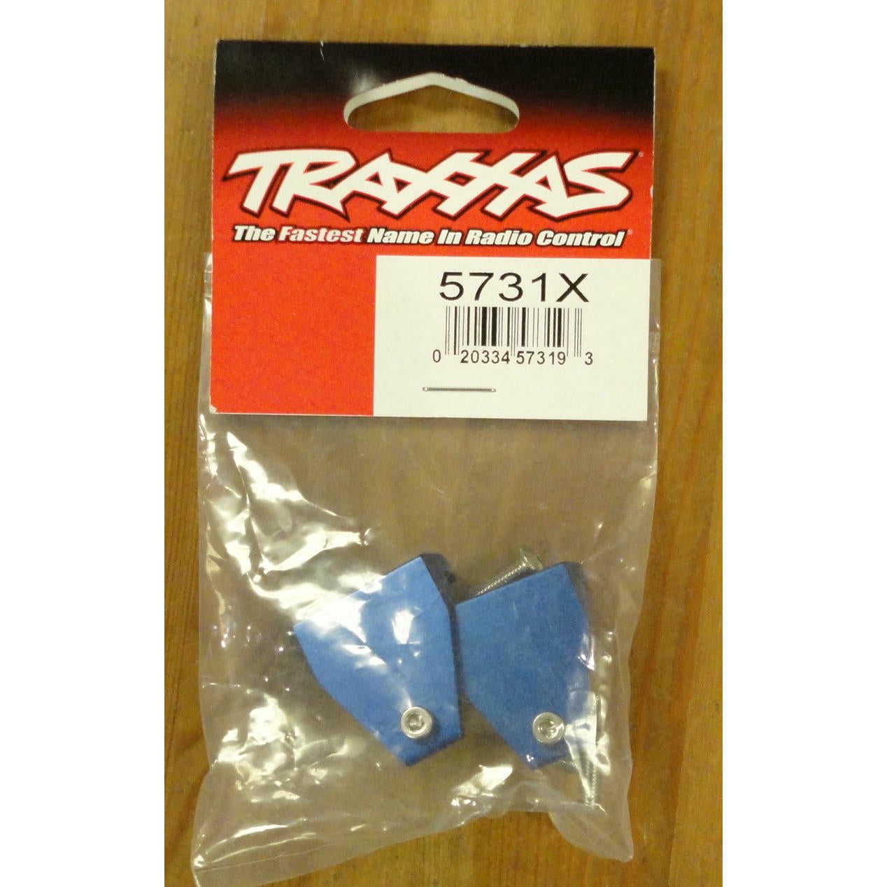 Image of Traxxas Spartan 36/DCB M41 R/C Boat Blue Alloy Trim Tab Adjusters TRA5731X